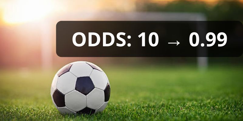 Kèo đặt cược có odds giao động lớn